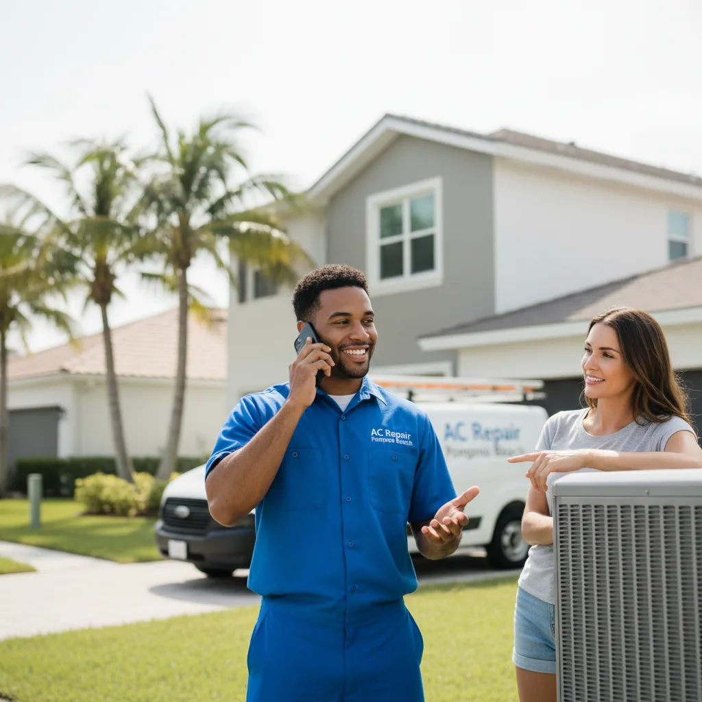 AC Repair Pompano Beach customer support in Ellis
